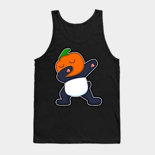 Panda Halloween Pumpkin Hip Hop Tank Top